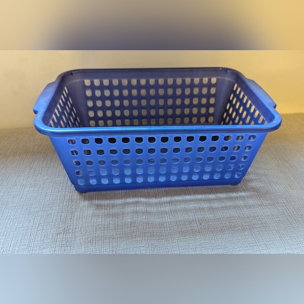 Blue Storage Basket - Picture 2 of 2